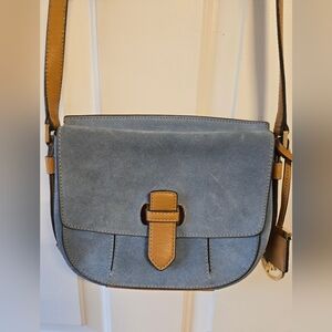 Vintage Suede Michael Kors Crossbody Bag